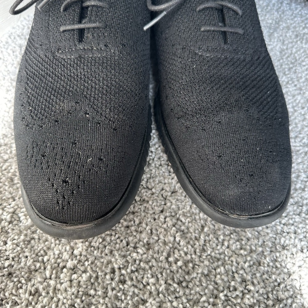 Cole Haan Men's 2.Zerogrand Laser Wingtip Oxford Black Style C28527 size 13 - Picture 10 of 14